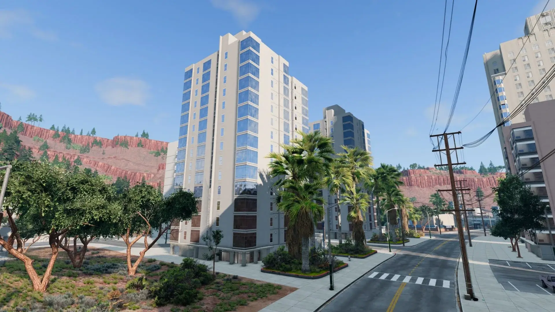 BeamNG.Drive  漂移峡谷地图_ModFans