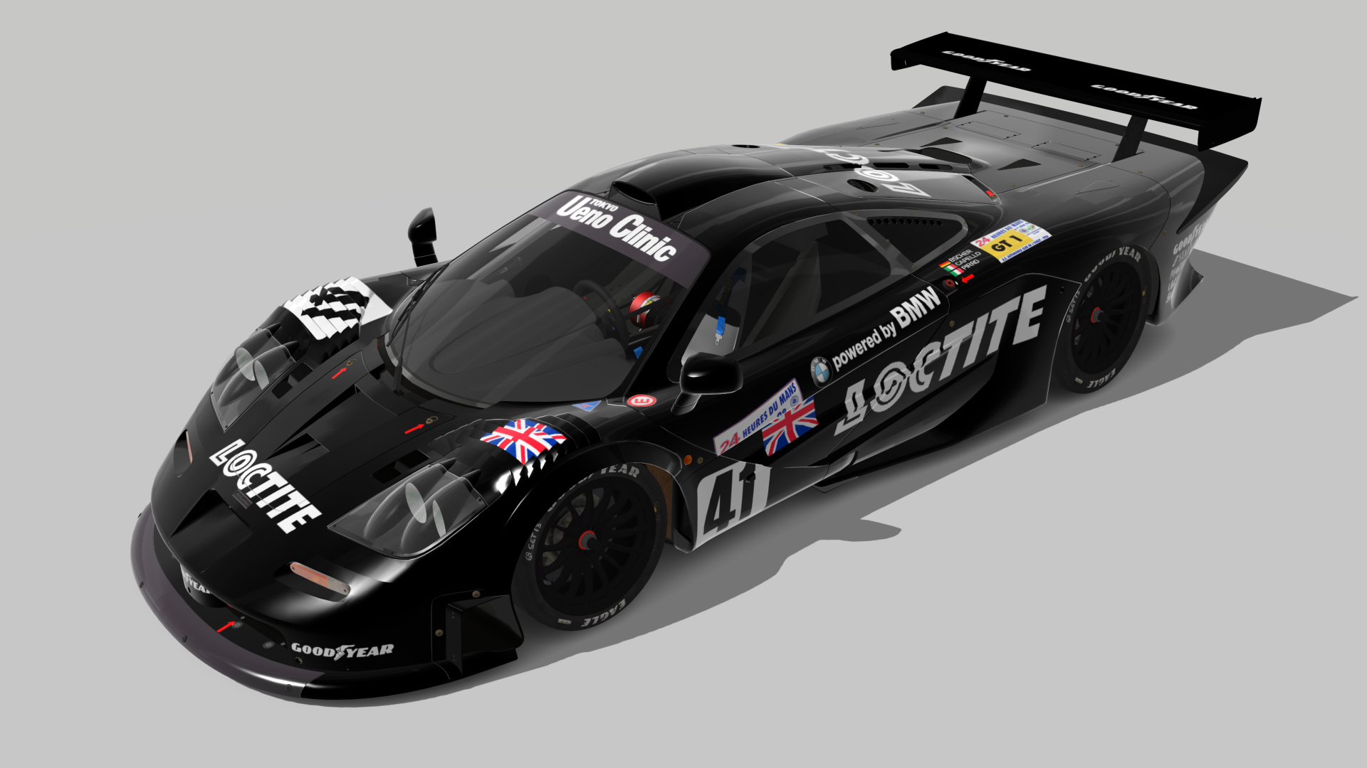 神力科莎  McLaren F1 GTR skinpack